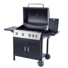 4+1 Brennergas BBQ Grill Outdoor -Grillmaschine Tragbares Gas Grill für Counter Top Propan Grillen